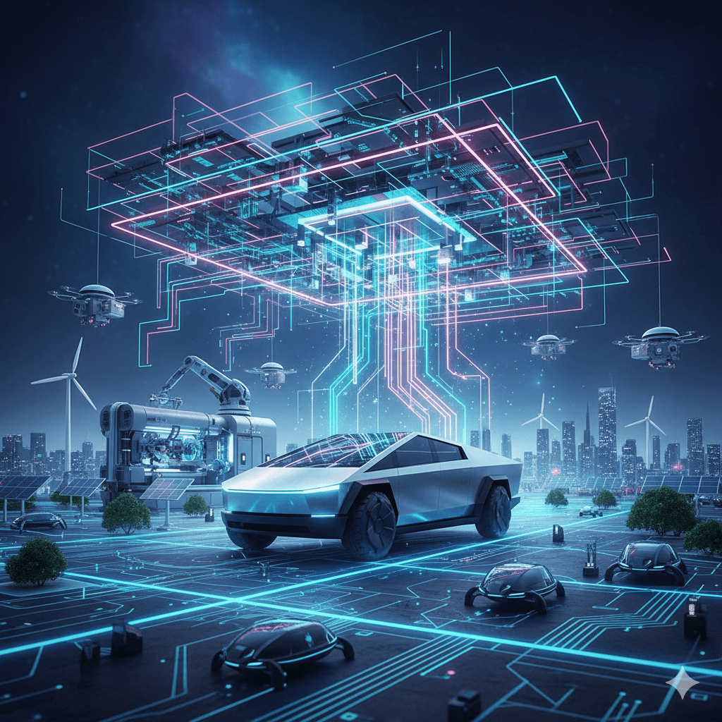 Tesla - AI Applied to the Physical World: Beyond Autonomous Cars